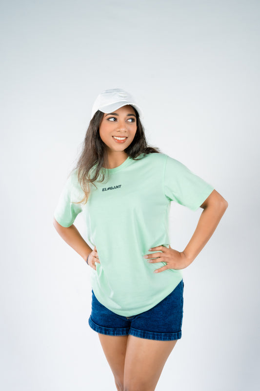Minimal Unisex Tee – Mint Green