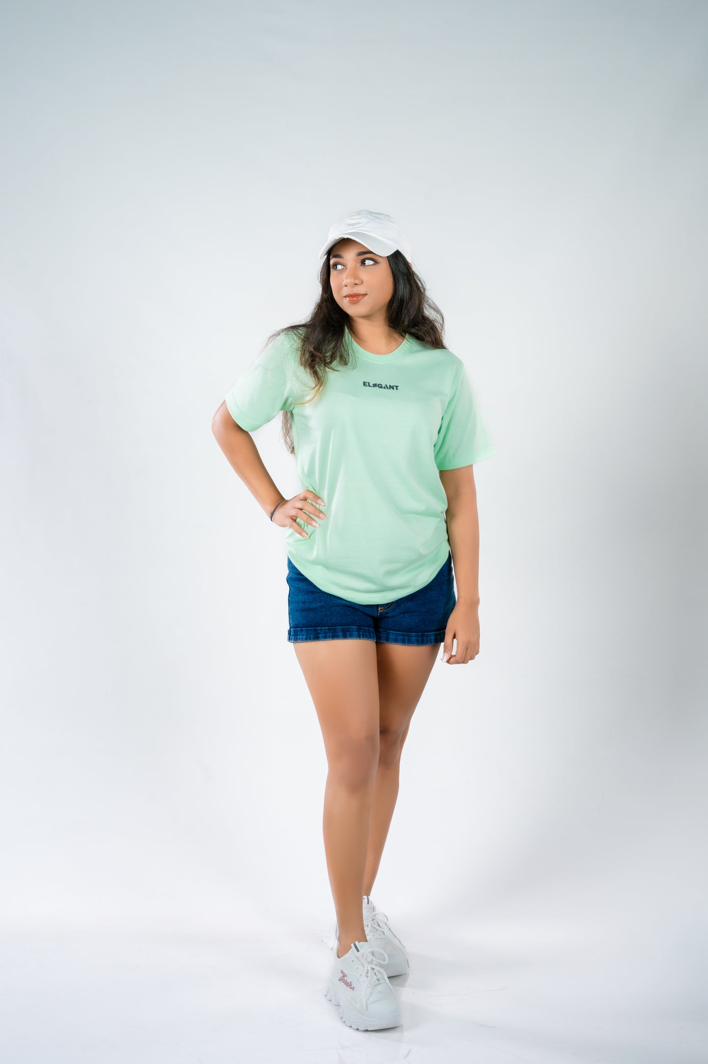Minimal Unisex Tee – Mint Green