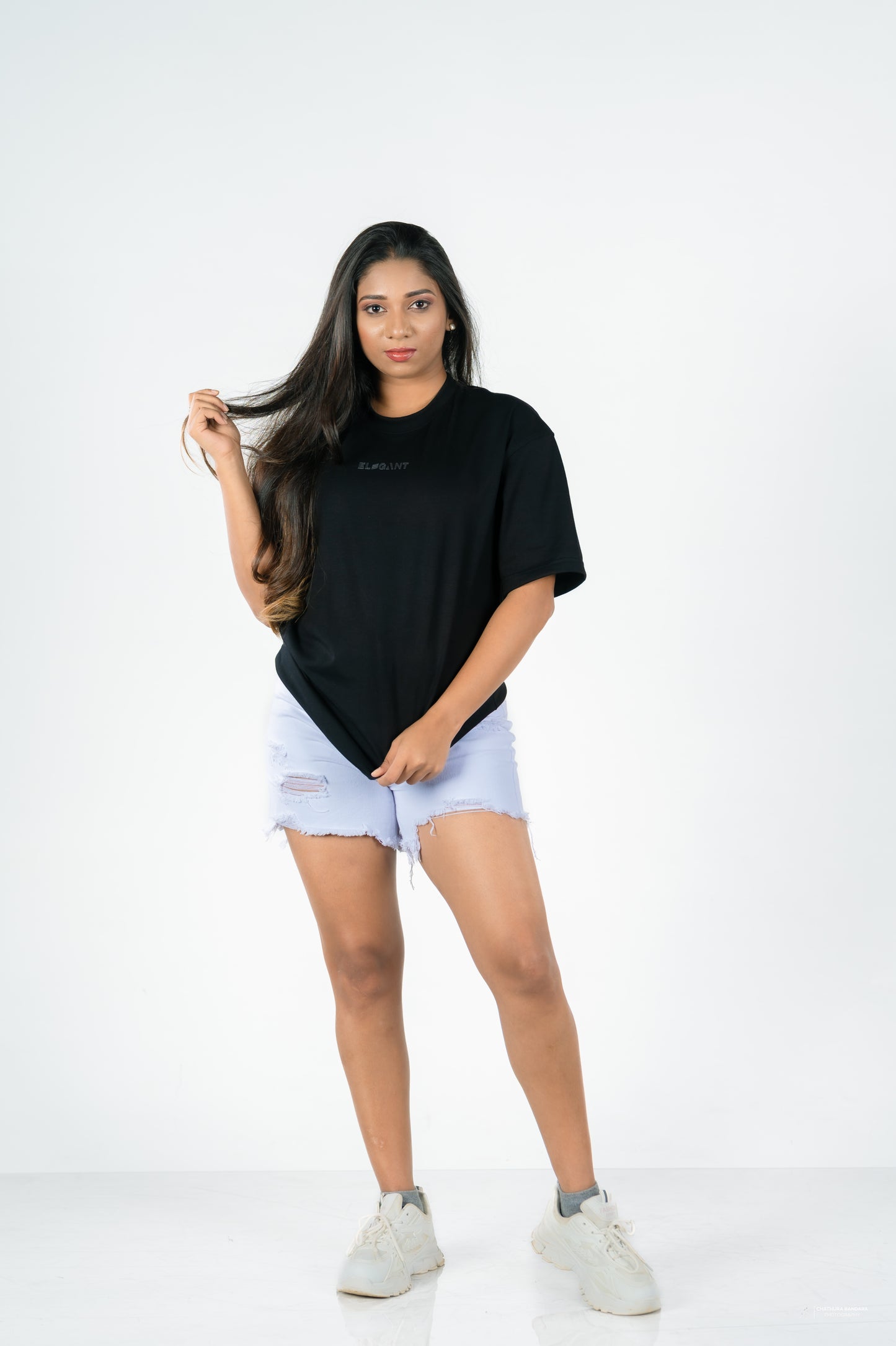 Plain Color Oversized T-shirt