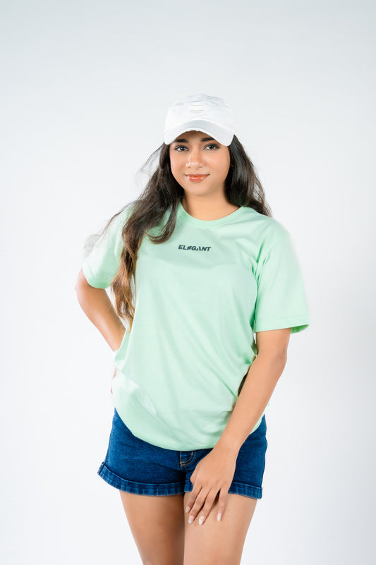 Minimal Unisex Tee – Mint Green