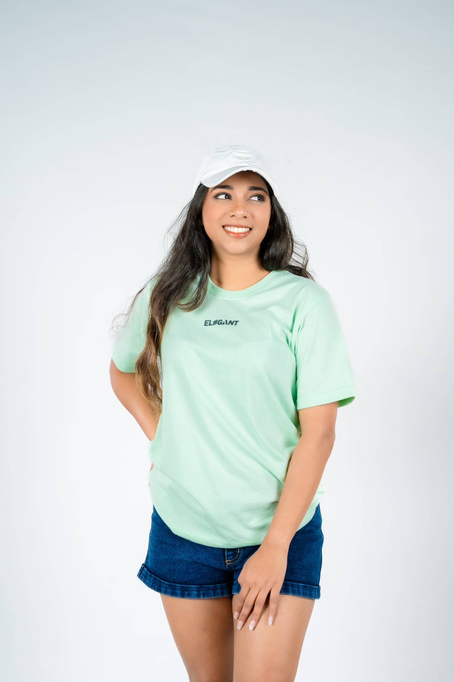 Minimal Unisex Tee – Mint Green