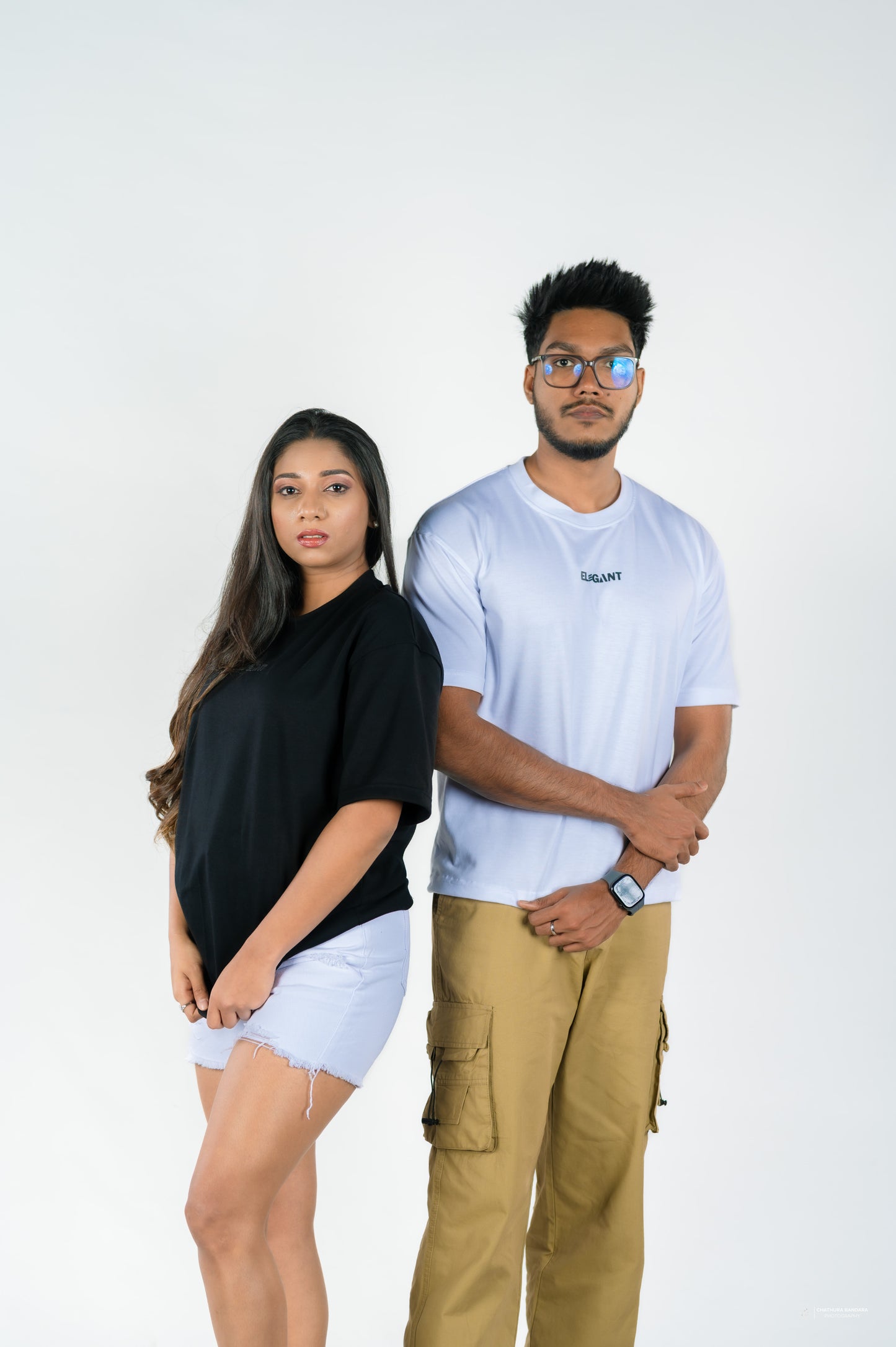 Plain Color Oversized T-shirt