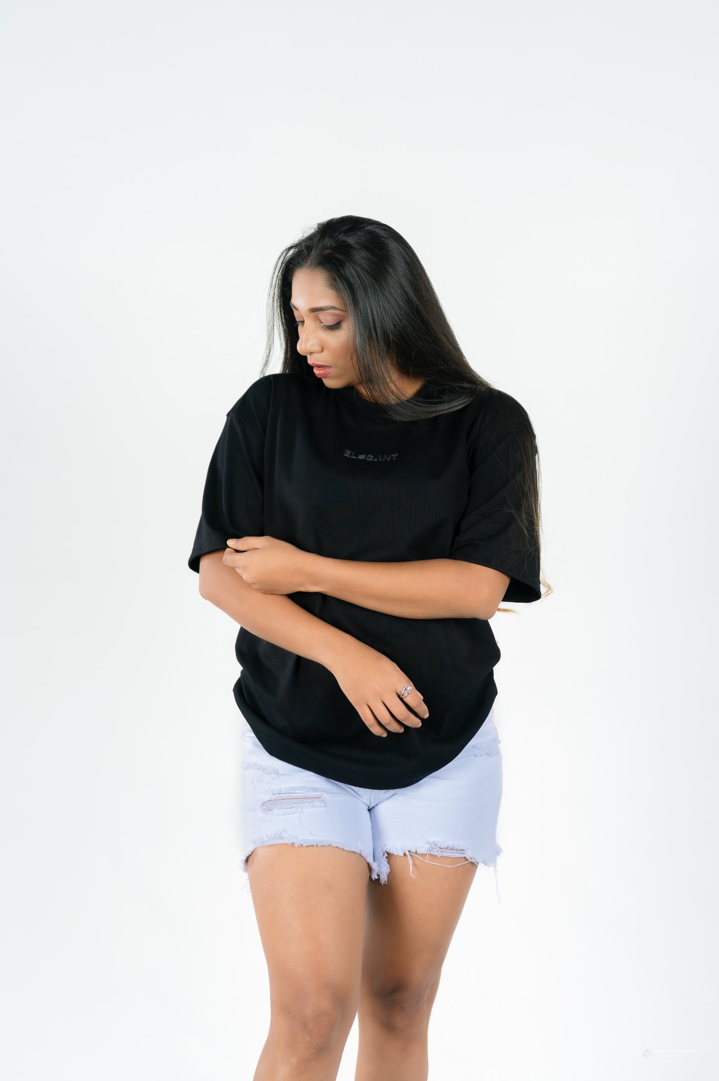 Plain Color Oversized T-shirt