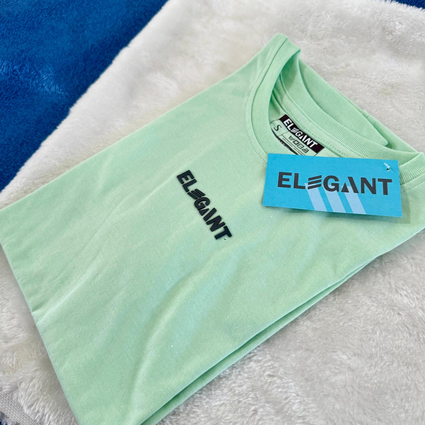 Minimal Unisex Tee – Mint Green