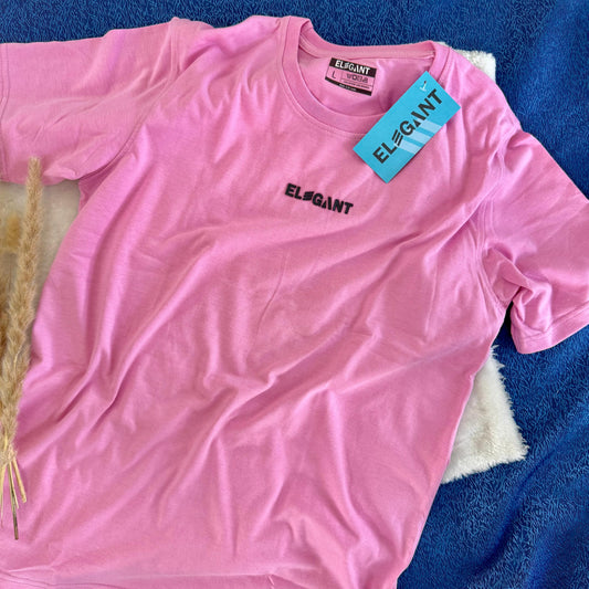 Minimal Unisex Tee – Baby Pink