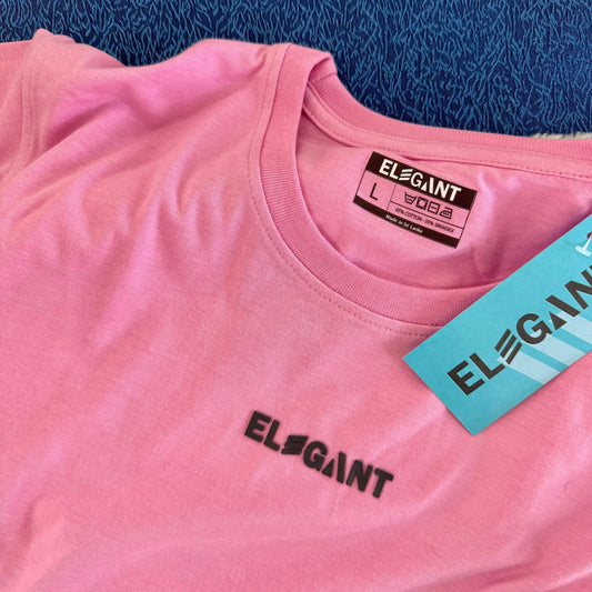 Minimal Unisex Tee – Baby Pink